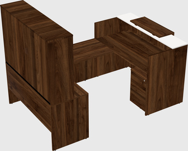 Modular reception desk