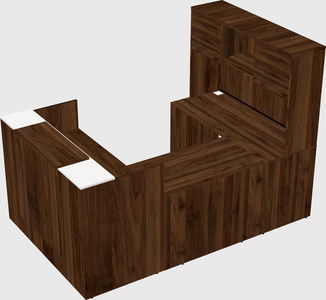 Modular reception desk