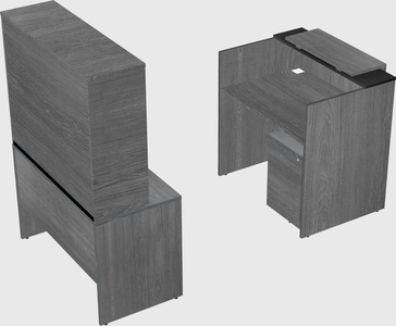 Modular reception desk