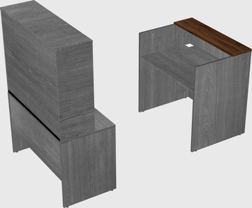 Modular reception desk