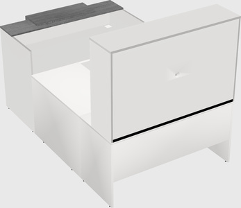 Modular reception desk