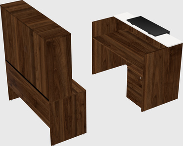 Modular reception desk