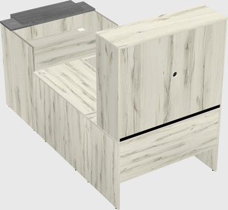 Modular reception desk