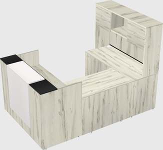 Modular reception desk