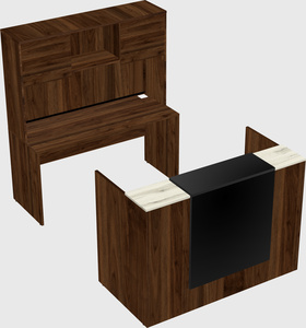 Modular reception desk