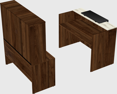 Modular reception desk