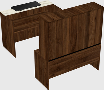 Modular reception desk