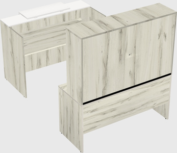 Modular reception desk