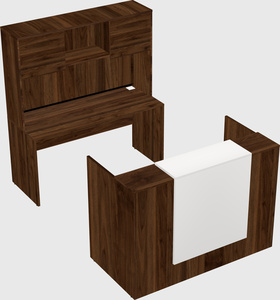 Modular reception desk