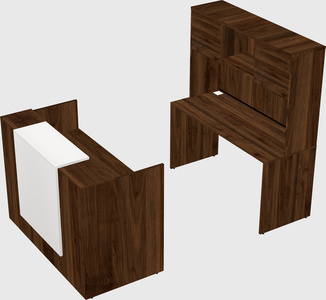 Modular reception desk