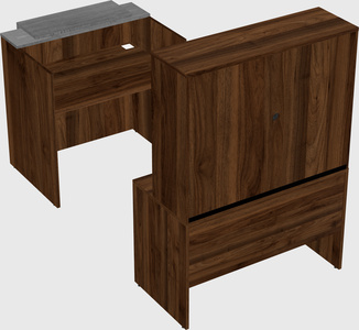 Modular reception desk