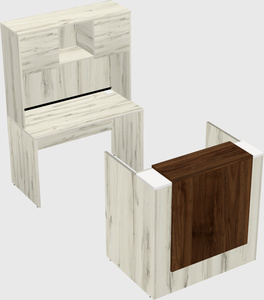 Modular reception desk