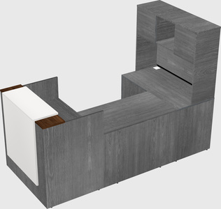 Modular reception desk