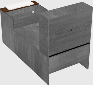 Modular reception desk