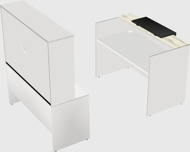 Modular reception desk