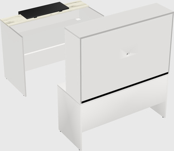 Modular reception desk
