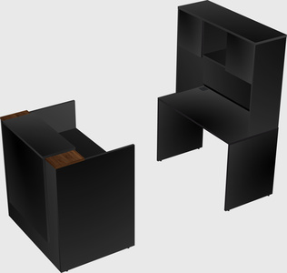 Modular reception desk