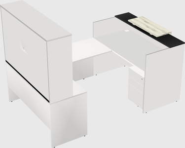 Modular reception desk