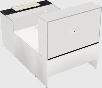 Modular reception desk