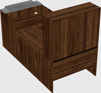 Modular reception desk