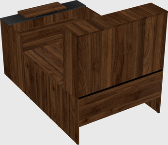 Modular reception desk