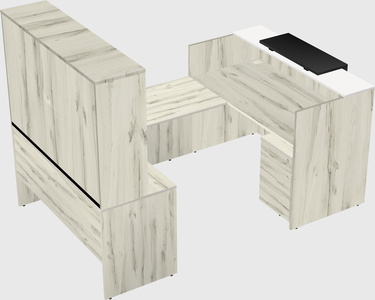 Modular reception desk