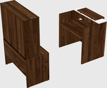 Modular reception desk