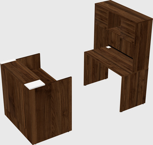 Modular reception desk