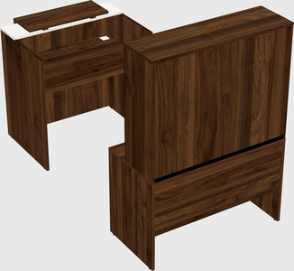 Modular reception desk