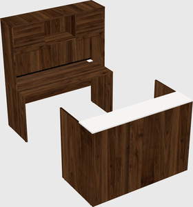 Modular reception desk