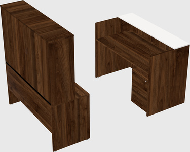 Modular reception desk