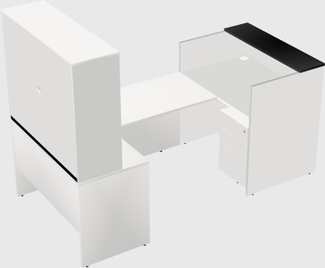 Modular reception desk