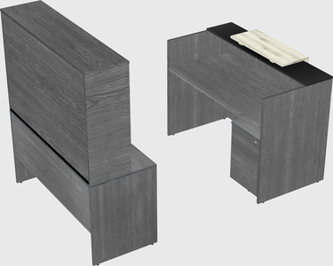 Modular reception desk