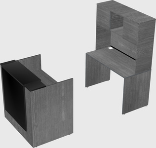 Modular reception desk