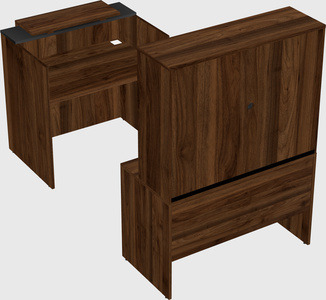 Modular reception desk