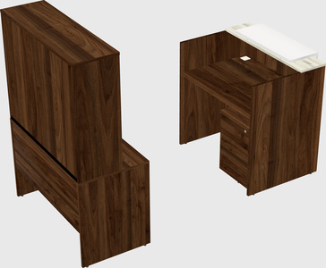 Modular reception desk
