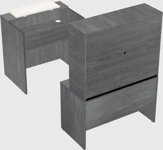 Modular reception desk