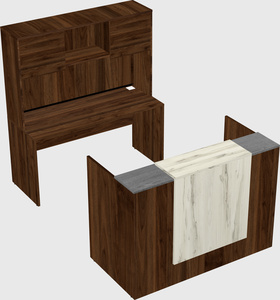 Modular reception desk