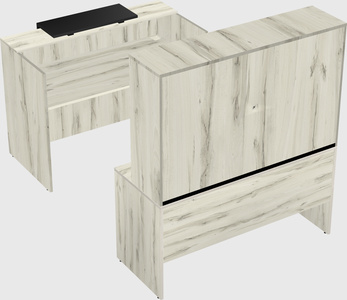 Modular reception desk