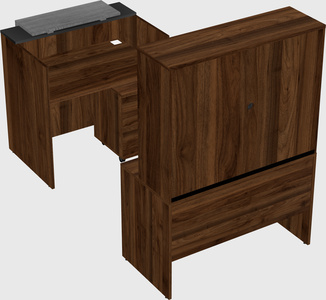 Modular reception desk