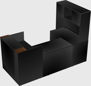 Modular reception desk