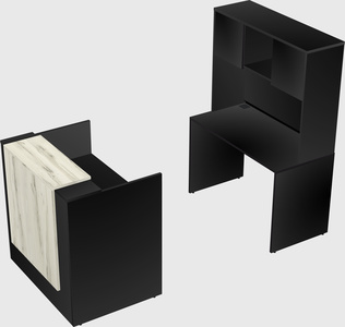 Modular reception desk