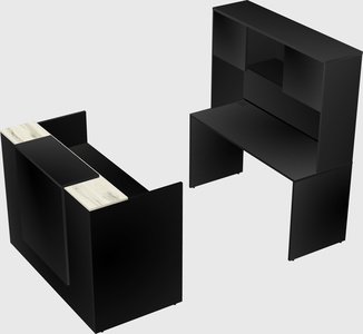 Modular reception desk