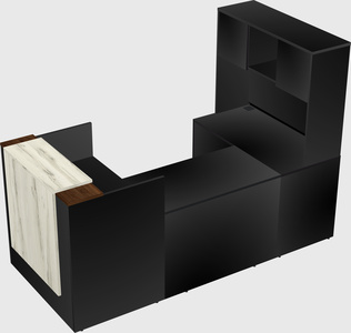 Modular reception desk