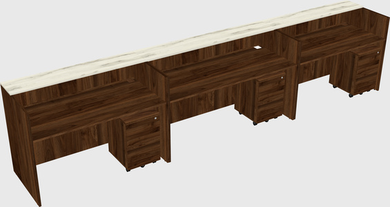 Executive reception desk
