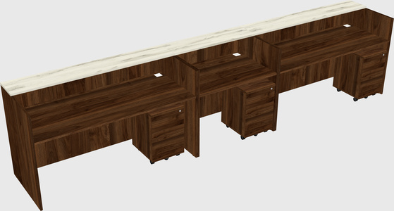 Executive reception desk