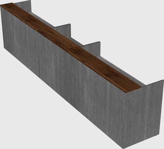 Executive reception desk