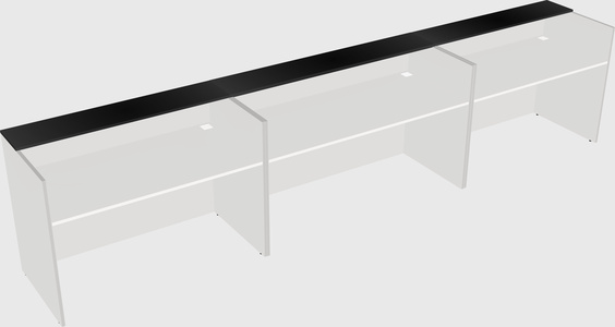 Executive reception desk