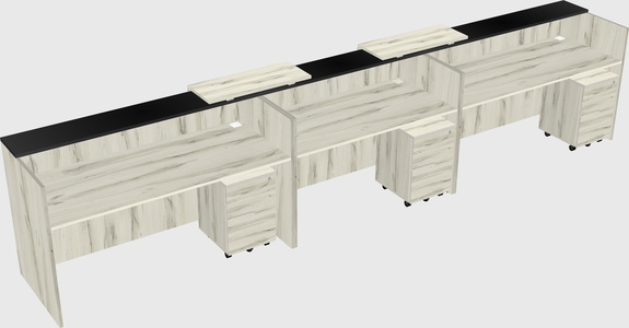 Executive reception desk
