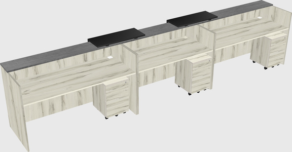Executive reception desk